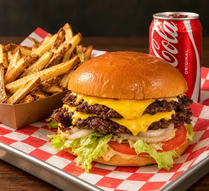Cocina Burger Doble Combo