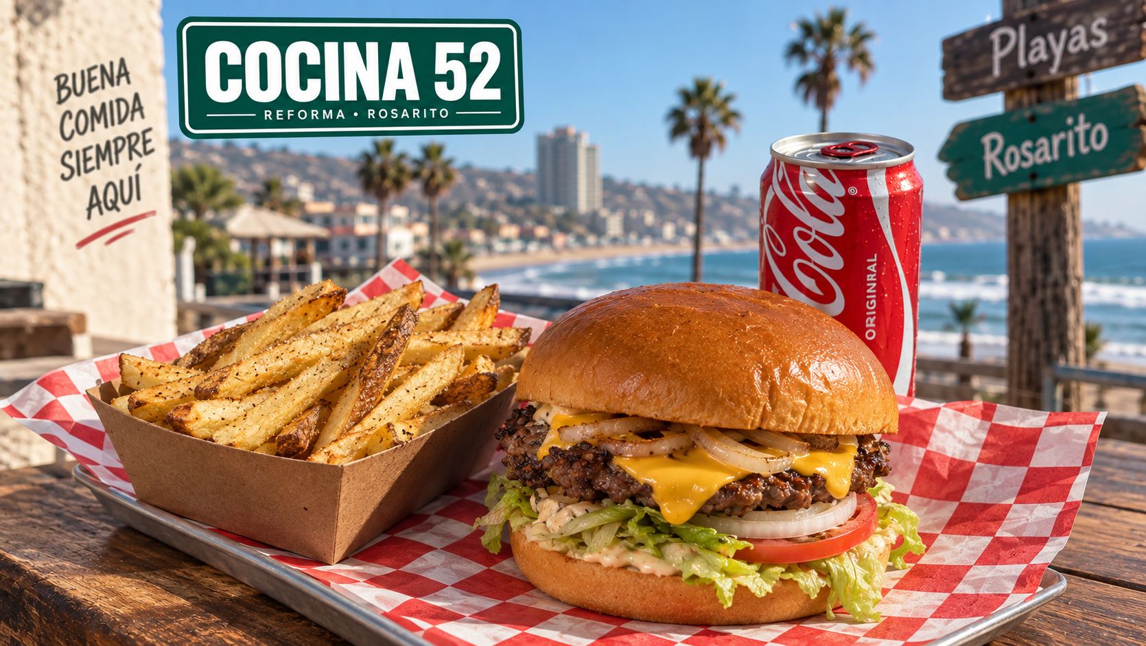 Cocina Burger Combo de Cocina 52